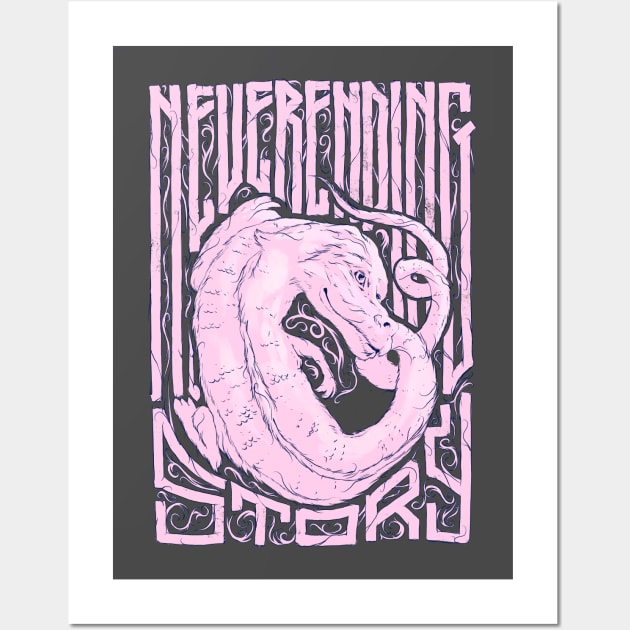 neverending story Wall Art by Kotolevskiy